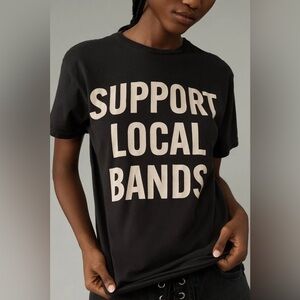 Original Retro Brand Support Local Bands Tee Size Medium